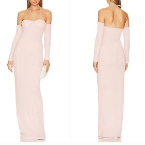 Revolve  Ceren Ocak Knit Dress in Pink size small